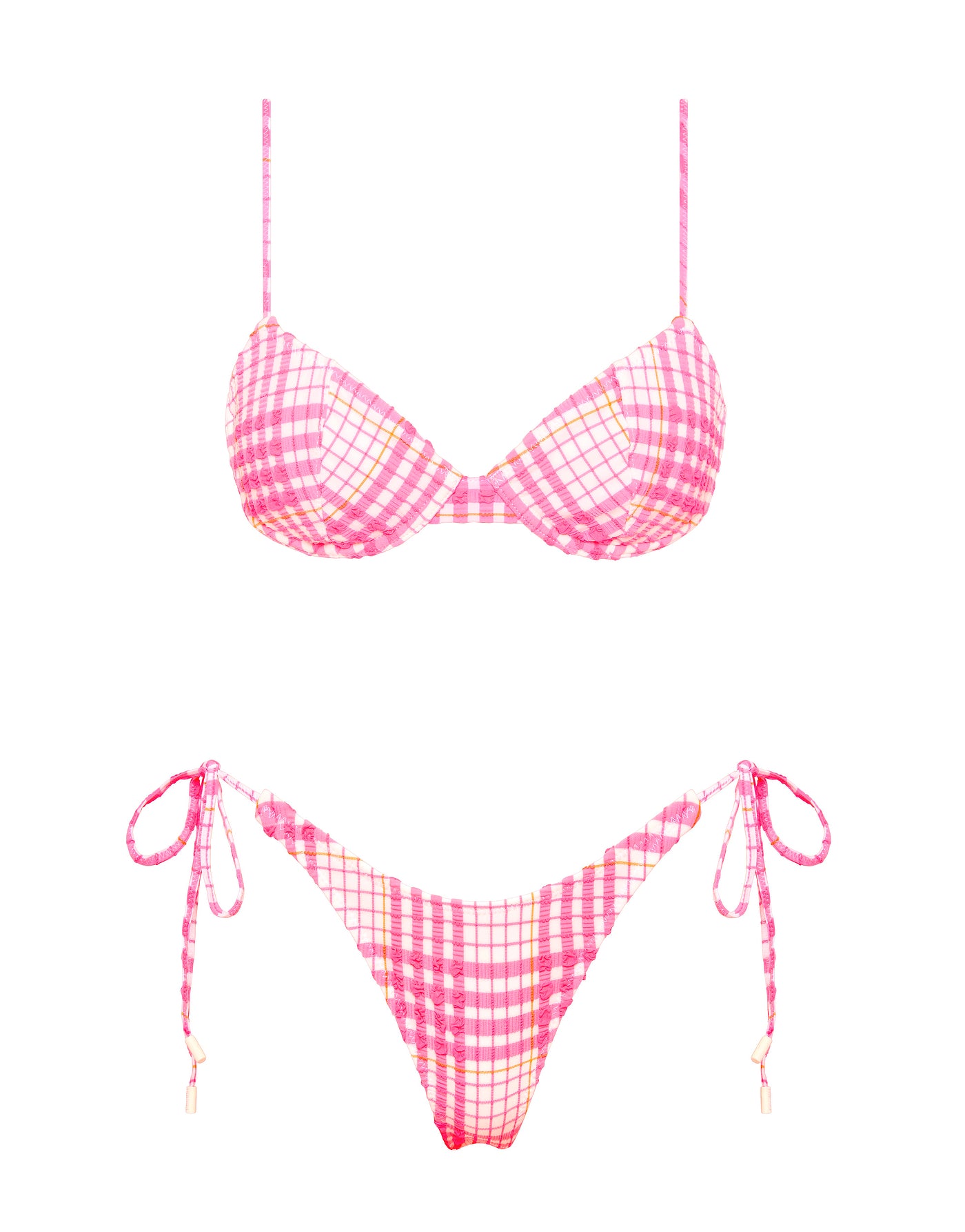 JARA - PETALI Pink Balconette Bikini