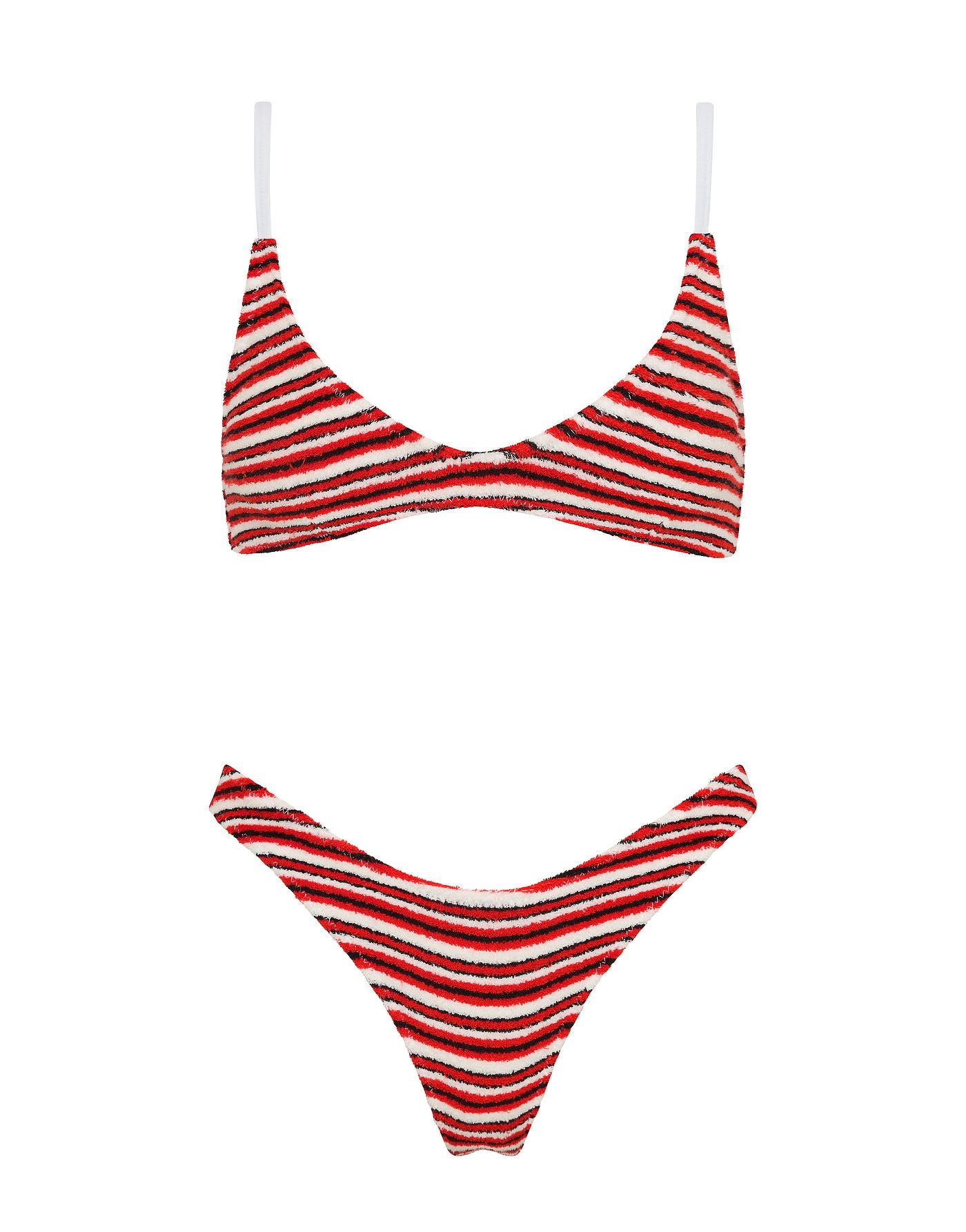 MAIA - SERT Terry Towelling Scoop Bikini Set