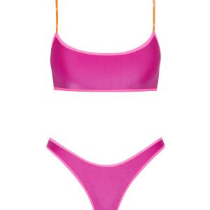 MICA - PIGI Neoprene Crop Bikini Set