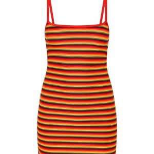 MINNI - HORIZON Stripe Mini Dress