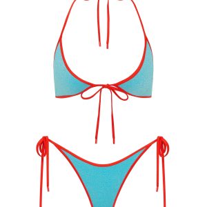 SOFI - AZURE SPARKLE Halter Bikini Set