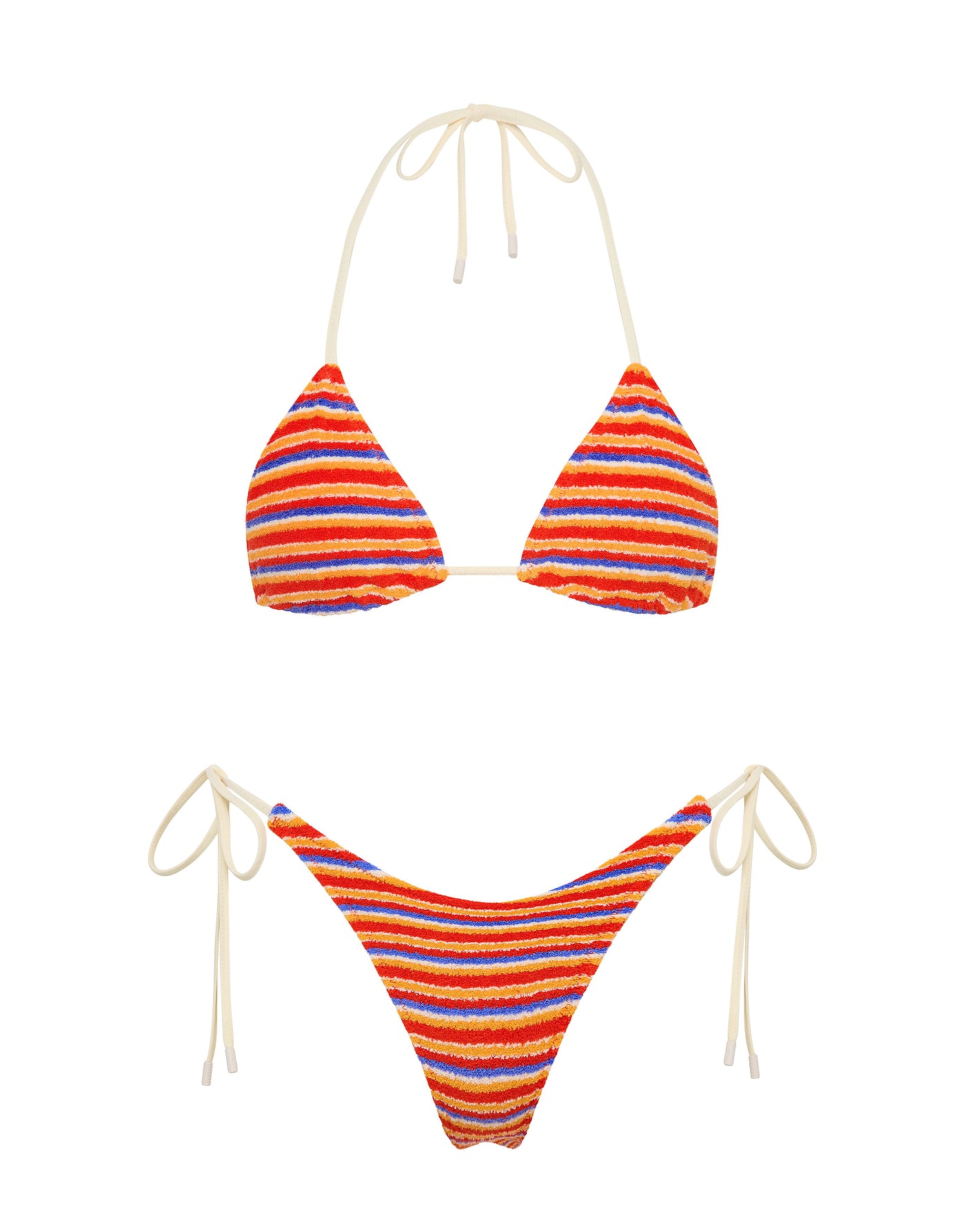 VINCA - KITT Terry Towelling Triangle Bikini Set