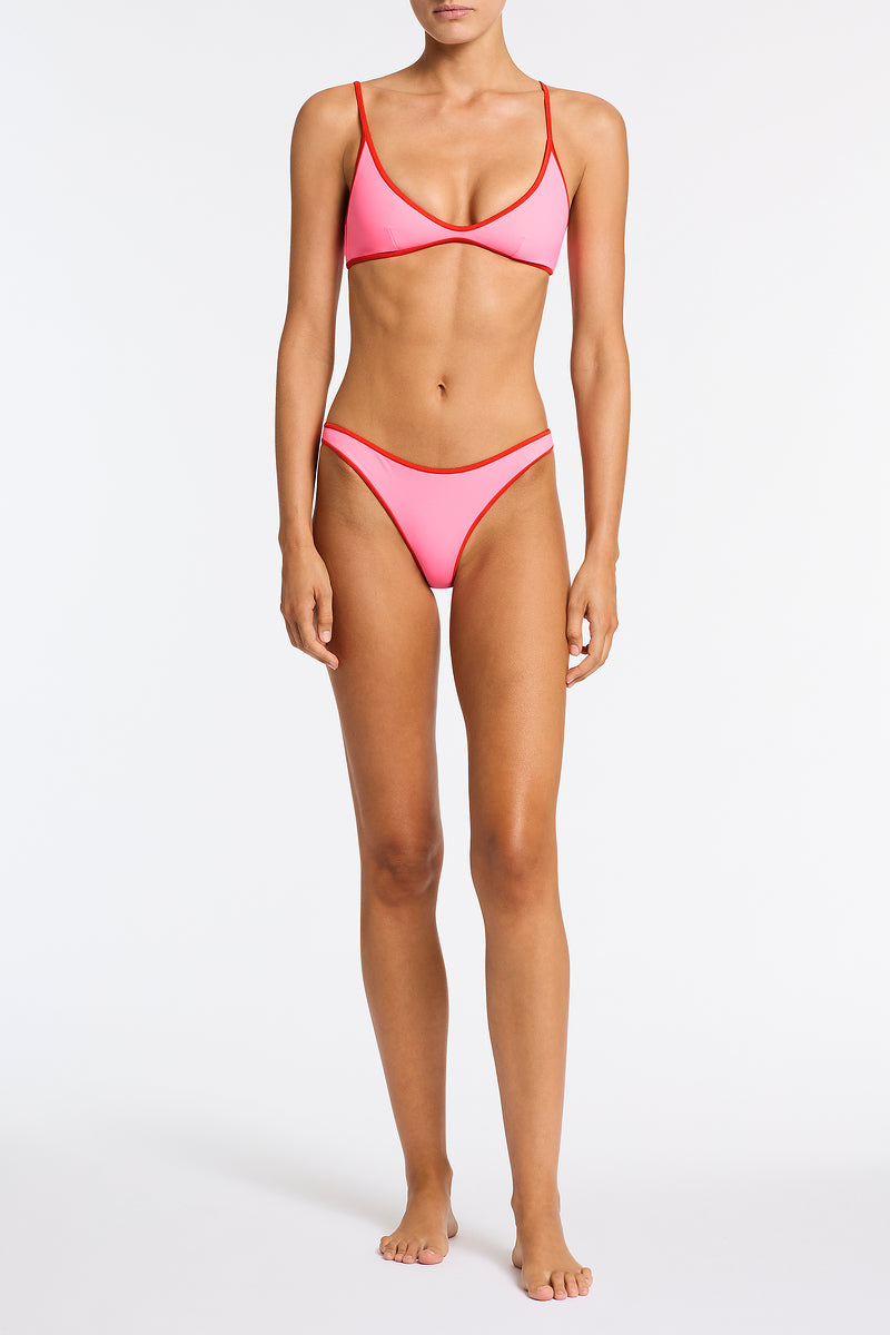 MAIA - DORE Pink Scoop Bikini Set - Image 2